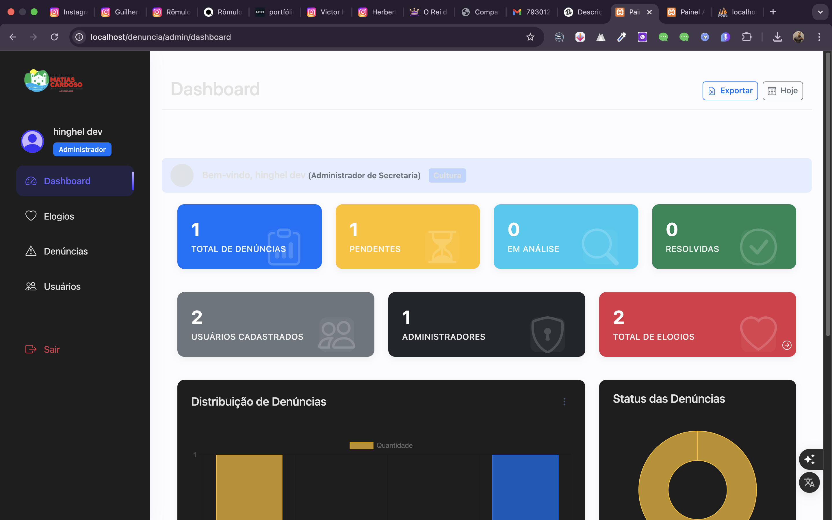 Sistema Administrativo